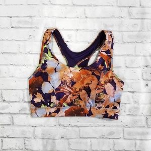 Tek Gear Keyhole Medium-Impact Sportsbra Multi-color Size Small